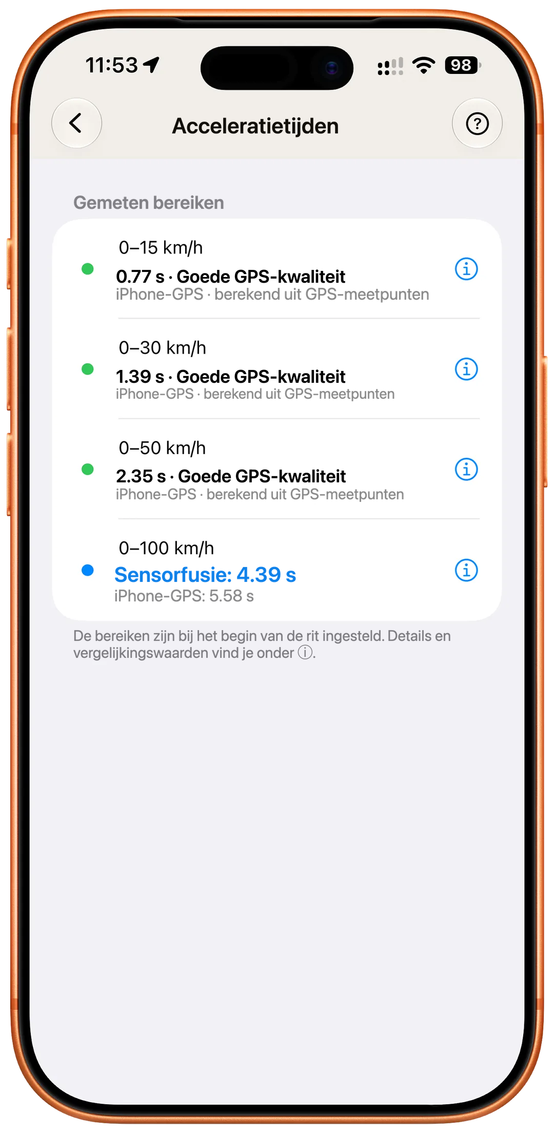 Sensorfusie – GPS + bewegingssensoren